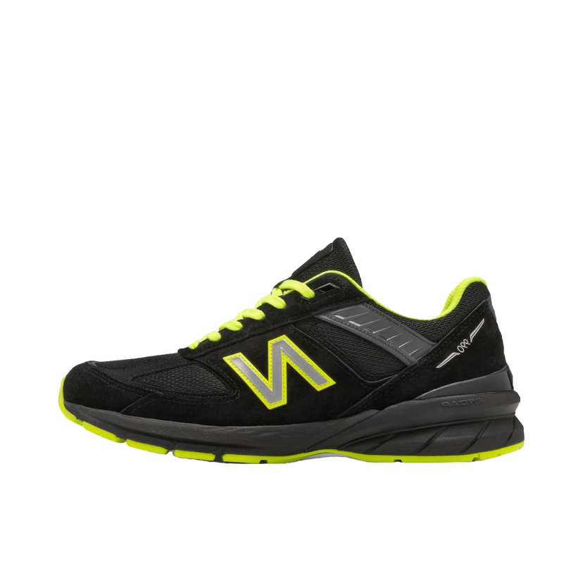 Sneakers og sko New Balance 990v5 MiUSA Black Hi Lite Sort | M990BY5
