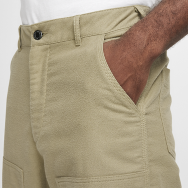 Cargo bukser Nike Life Chamois Double Layer Cargo Pants Brun | FZ0130-276, 4