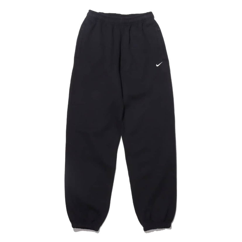Joggingbukser Nike Lab Solo Swoosh Fleece Sweatpants Sort | DA0334-010