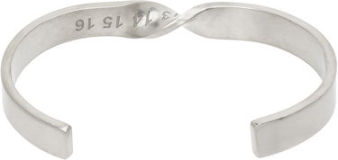 Armbånd Maison Margiela Maison Margiela Twisted Number Logo Bracelet Metalisk | SM1UY0045 S12975, 4
