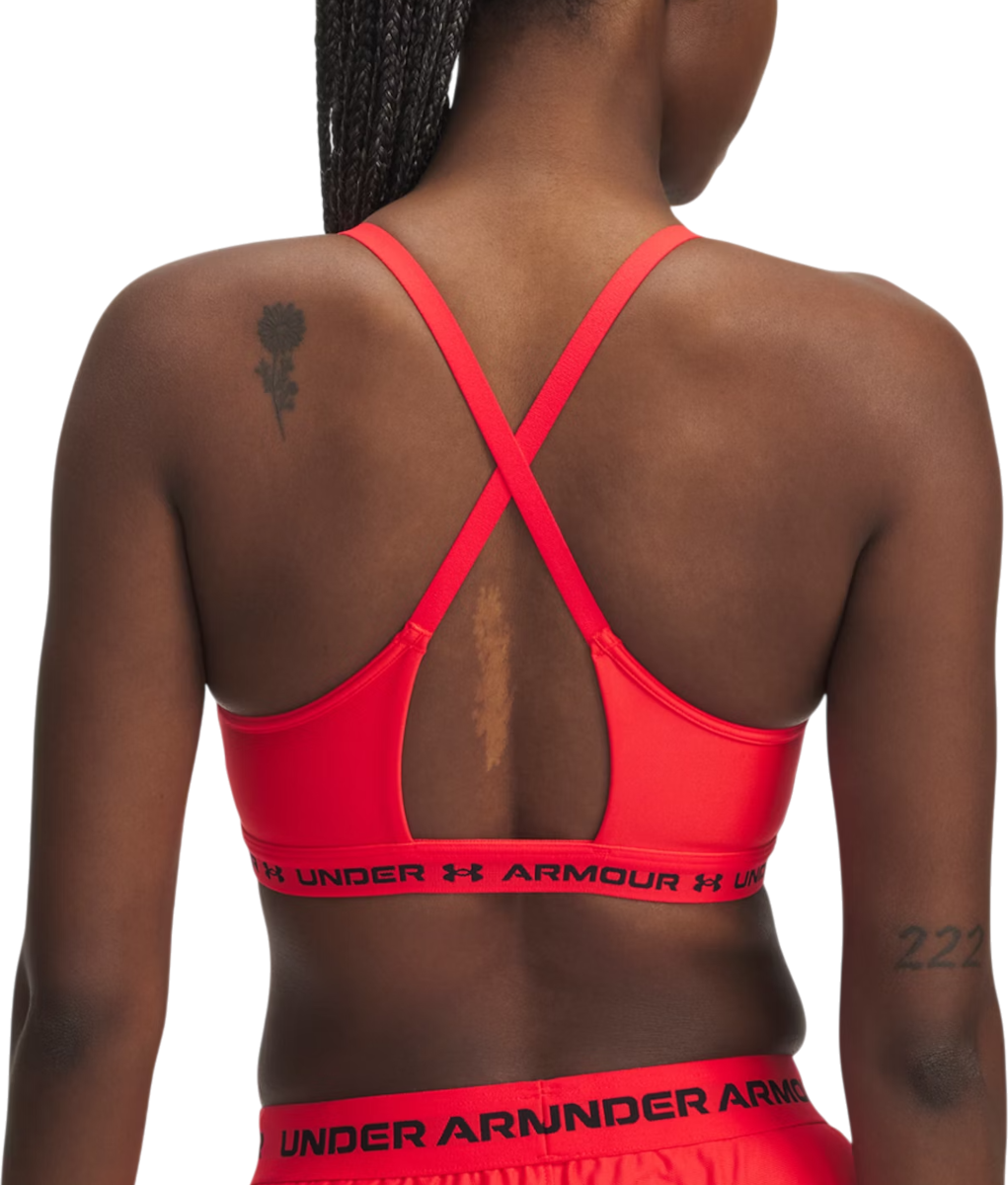 Bh Under Armour Under Armour UA Crossback Low Sports Bra Rød | 1386424-714, 1