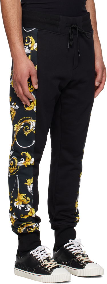Joggingbukser Versace Versace Jeans Couture Graphic Trim Sweatpants Sort | E78GAA3C0_EFS189, 1