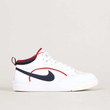 Sneakers og sko Nike React Leo Premium "White Navy Red" Hvid | FD0268-100, 0