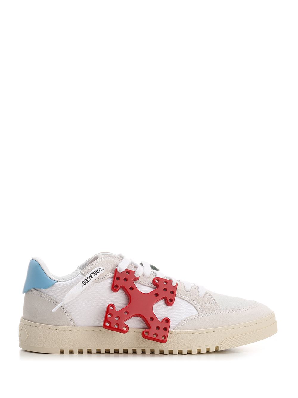 Sneakers og sko Off-White Vulcanized 5.0 Arrows Hang Tag "White Red Blue" Hvid | OMIA227S22LEA0010125, 0