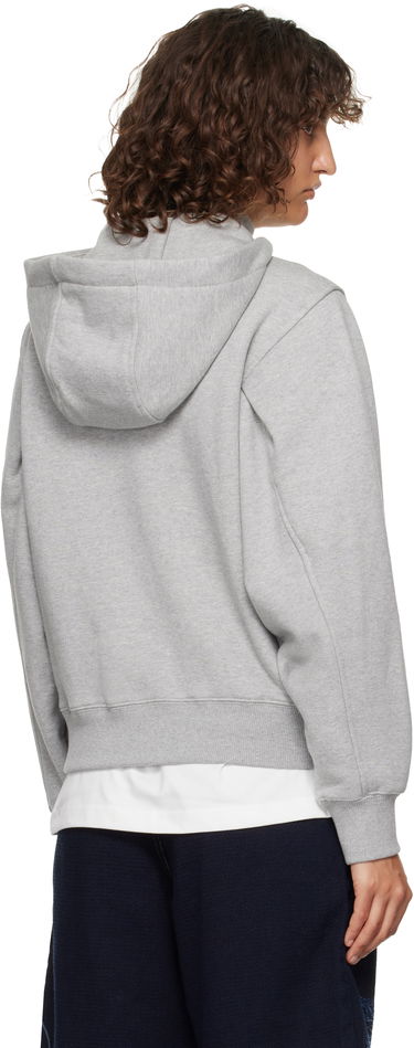 Sweatshirt ADER ERROR Star Print Hoodie Grå | BN01FWHD0103GR, 2