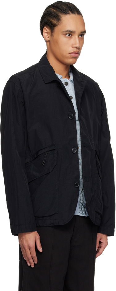 Vindjakke C.P. Company C.P. Company Flatt Nylon Blazer Sort | 18CMBZ021A-005991G, 1