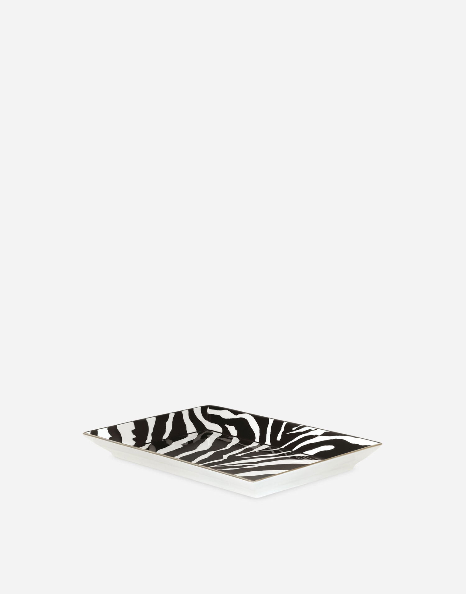 Home decor Dolce & Gabbana Porcelain Zebra Print Trinket Dish Onesize Flerfarvet | TCC199TCAMJUZ003, 0