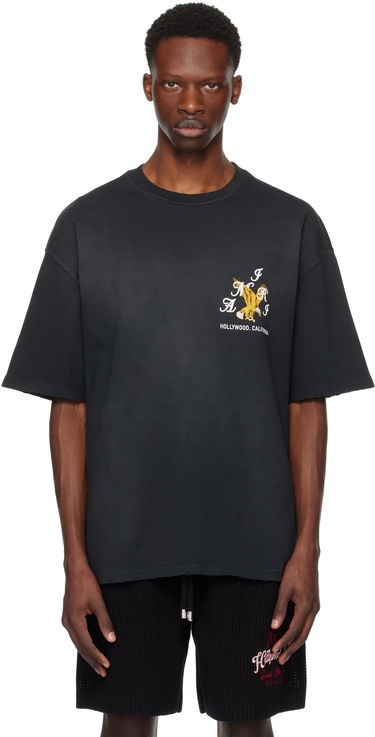 T-shirt AMIRI AMIRI Eagle Oversized T-Shirt Sort | AMJYTE1232, 0