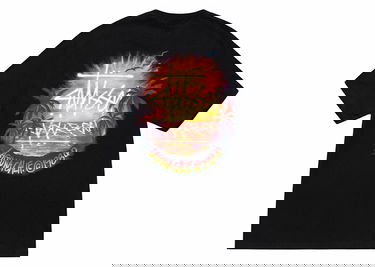 T-shirt Stüssy Sunset Graphic T-Shirt Sort | 1905062, 0