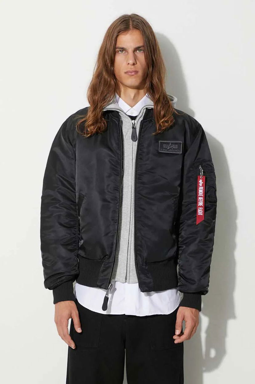 Bomberjakke Alpha Industries MA-1 D-Tec Bomber Jacket Sort | 183110.03