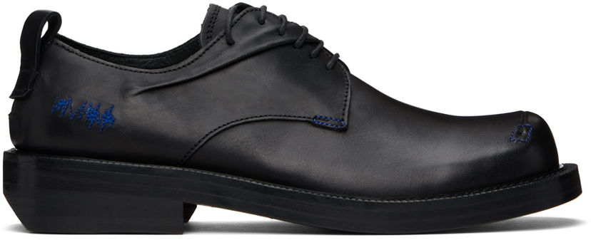 Skjorte ADER ERROR ADER error Curve DB01 Oxfords Sort | BKAFWS202BK