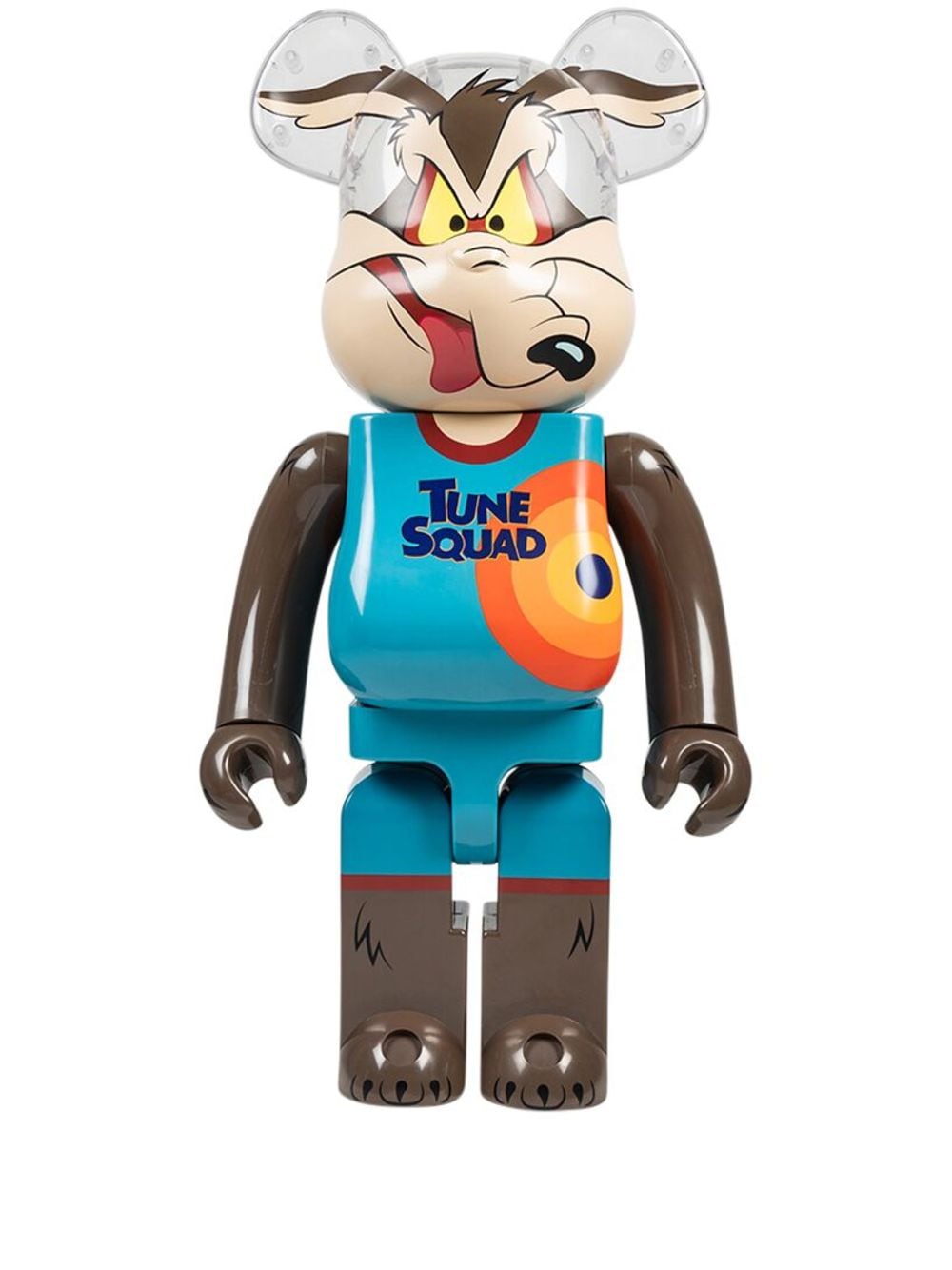Collectible Medicom Toy Space Jam: A New Legacy BE@RBRICK Wile E. Coyote 1000% figure - Brown Blå | MEDI016120140929, 0