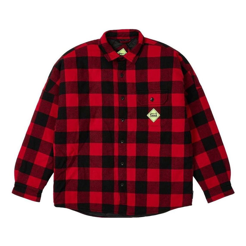 Skjorte Palace Hardware Insulated Shirt Rød | P25SHT044