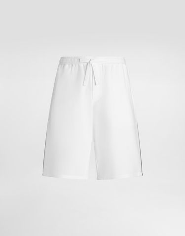Shorts Dolce & Gabbana Dolce & Gabbana Cotton Piqué Shorts Hvid | GV5MAZHU7UTW0800, 0