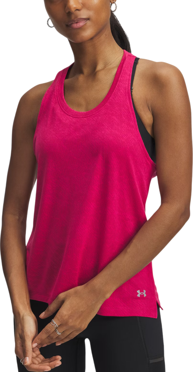 Tanktop Under Armour UA Launch Camo Singlet Lyserød | 6000013-681