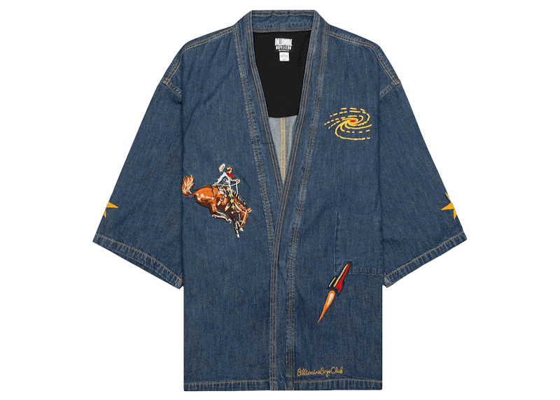 Jakke BILLIONAIRE BOYS CLUB Billionaire Boys Club Space Rider Kimono Blå | 8111601SOL
