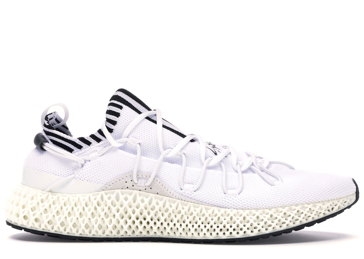 Sneakers og sko adidas Originals Y-3 Runner 4D II White Black Hvid | EF0902, 0