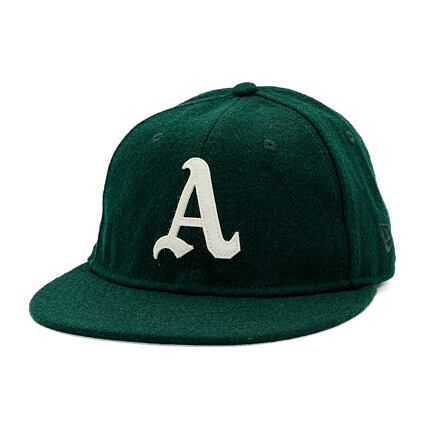 Kasket New Era New Era MLB Heritage 9FIFTY Retro Crown Oakland Athletics Adjustable Hat Grøn | 60595498