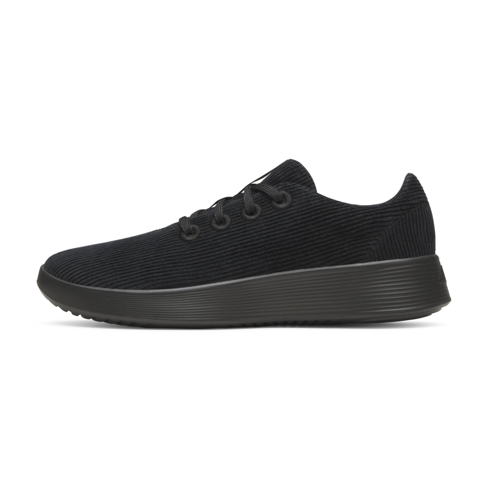 Sneakers og sko Allbirds Runner Go Corduroy Sort | A11229W, 1