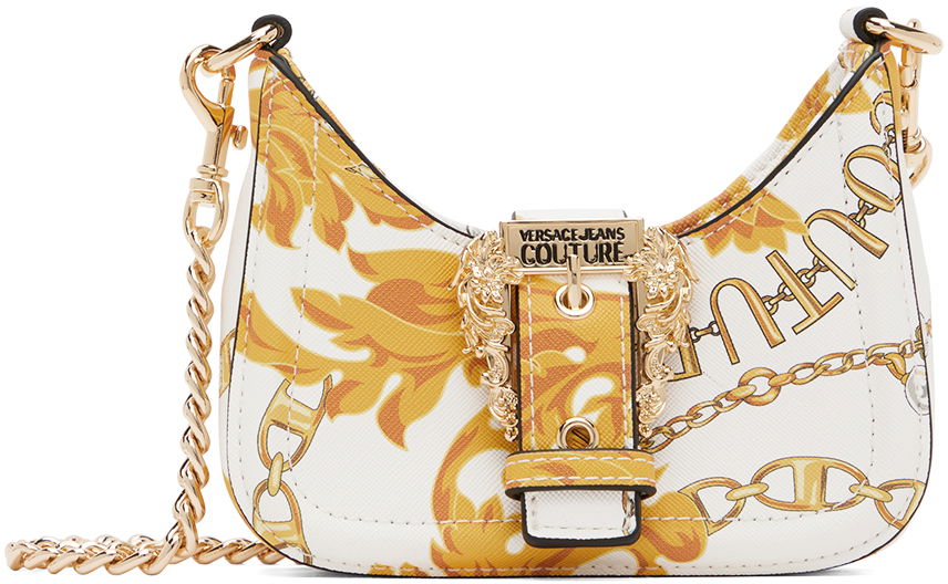 Skuldertaske Versace Jeans Couture Chain Bag Beige | E75VA4BFV_EZS807, 0