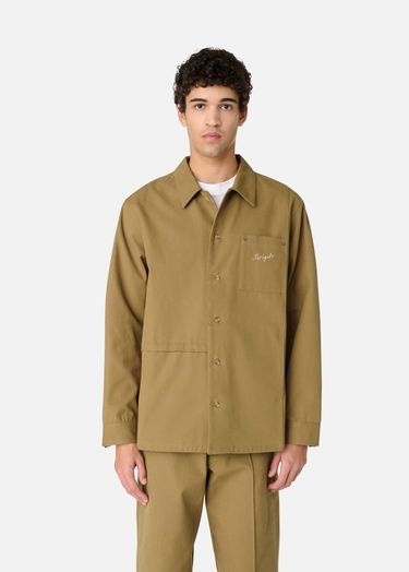 Skjorte AXEL ARIGATO Canvas Overshirt Brun | A2917001, 2