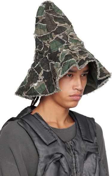 Hat Who Decides War Who Decides War Highest Point Denim Bucket Hat Grøn | 1341540030SS25, 1