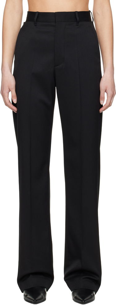 Bukser Maison Margiela MM6 Maison Margiela Tailoring Wool Blend Trousers Sort | S62KB0224 S47848, 0