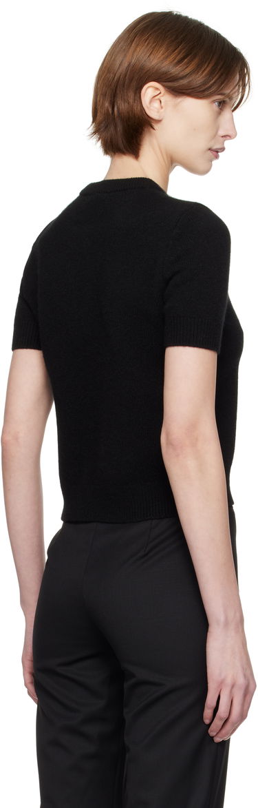 Sweater Diesel M-Argarin-Ss Short Sleeve Sweater Sort | A17504 0KCAE, 2