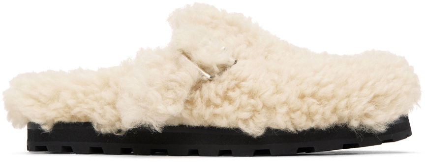 Tøj Jil Sander Off-White Single Buckle Loafers Beige | J44WP0007_P6057, 0