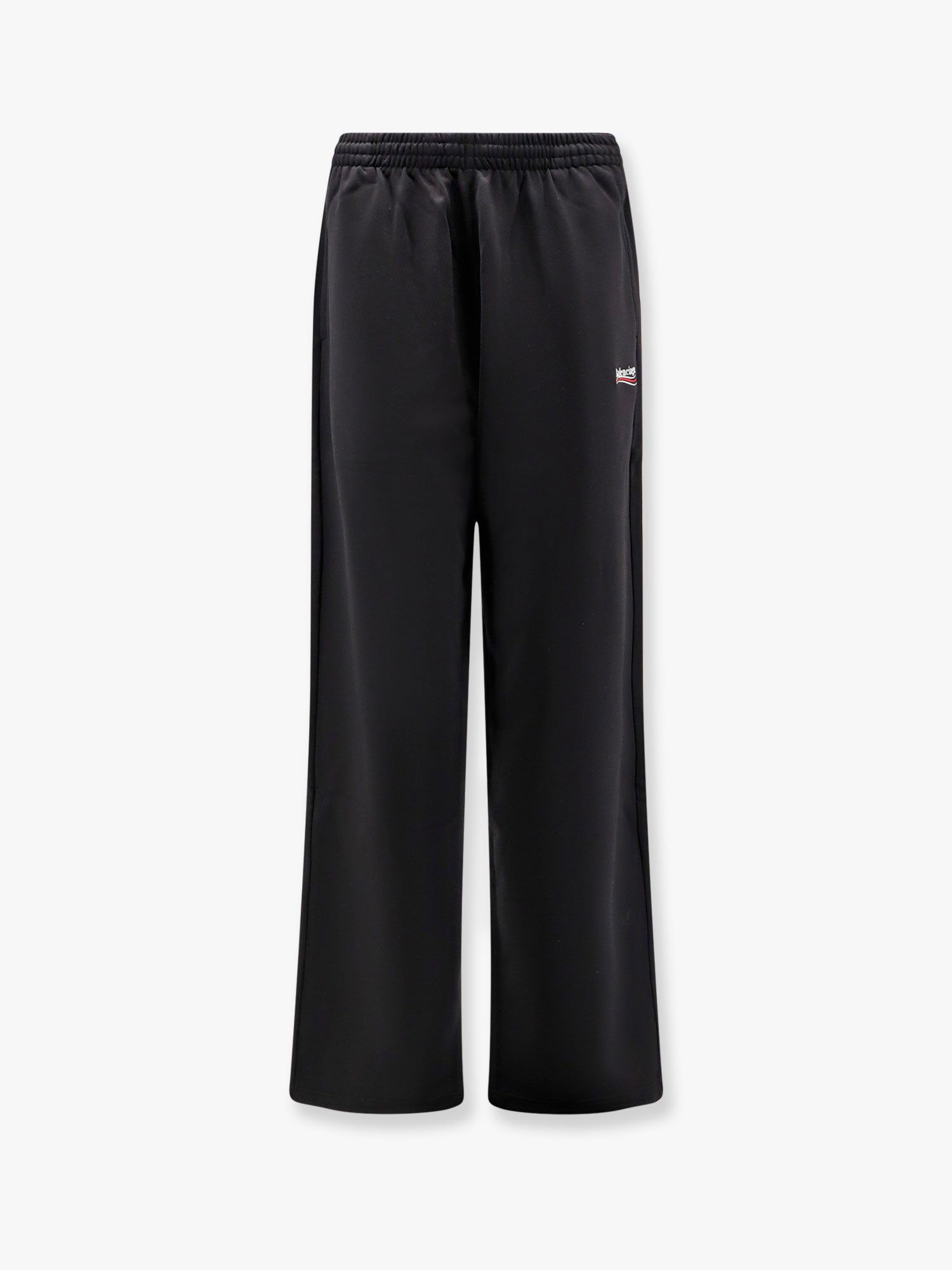 Joggingbukser Balenciaga Balenciaga Wide-Leg Track Pants Sort | 818517TRVE21089, 0