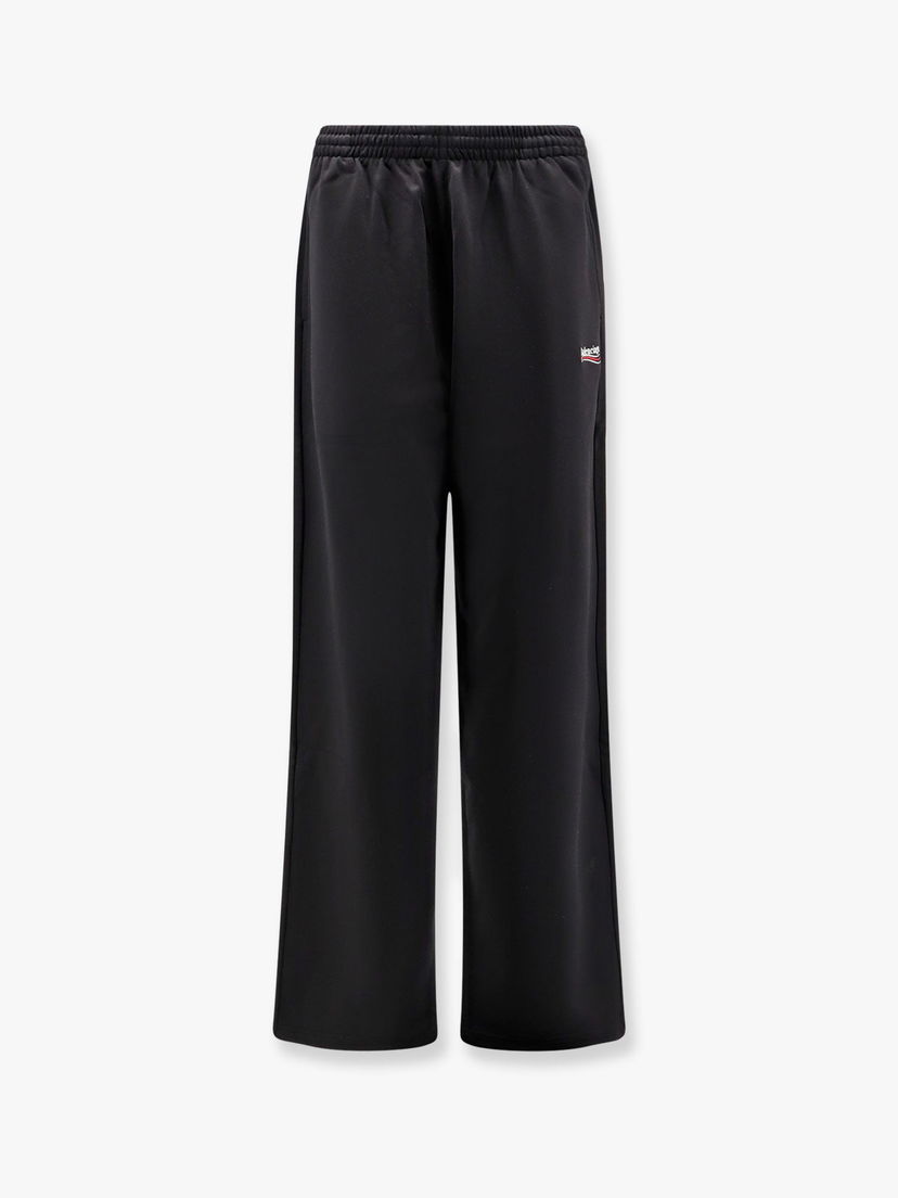 Joggingbukser Balenciaga Balenciaga Wide-Leg Track Pants Sort | 818517TRVE21089