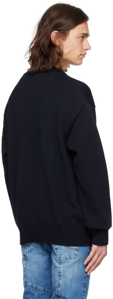 Sweater Stella McCartney Stella McCartney Embroidered Figure Sweater Mørkeblå | 6K07453S2477, 2