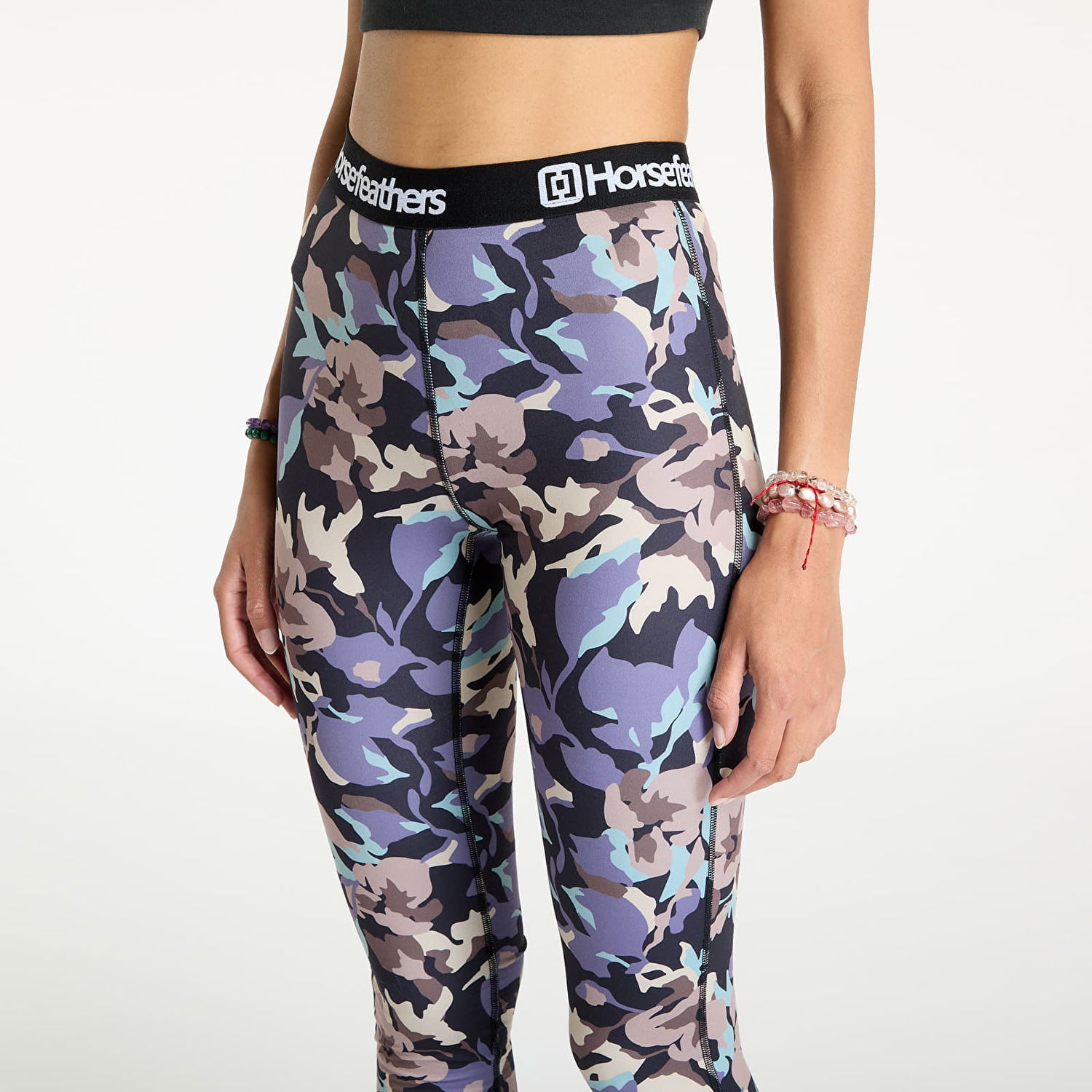Bukser Horsefeathers Mirra Pants Flowers XS Flerfarvet | SW670Y, 1