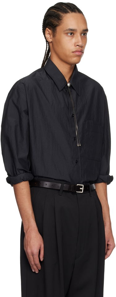 Skjorte LEMAIRE Lemaire Double Pocket Shirt Sort | SH1157 LF1399, 1