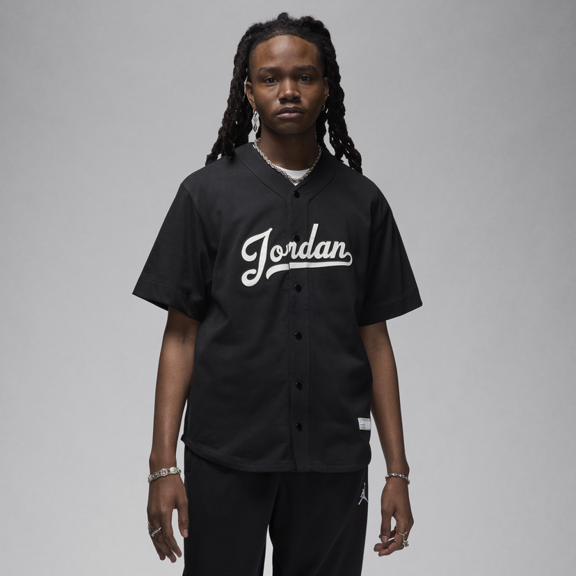 Skjorte Jordan Jordan Flight MVP Sort | FN4663-010