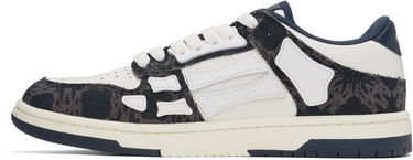 Sneakers og sko AMIRI MA Quad Skel Top Low Hvid | AMFOSR1096, 2