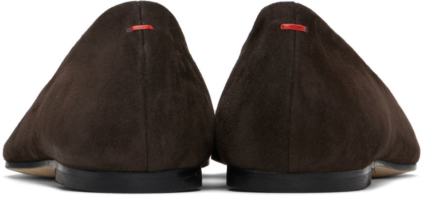 Kjole Aeyde Aeyde Cassy Suede Ballerina Flats Brun | A11-FL-SNDP8 FL130-FW24-953-017, 1