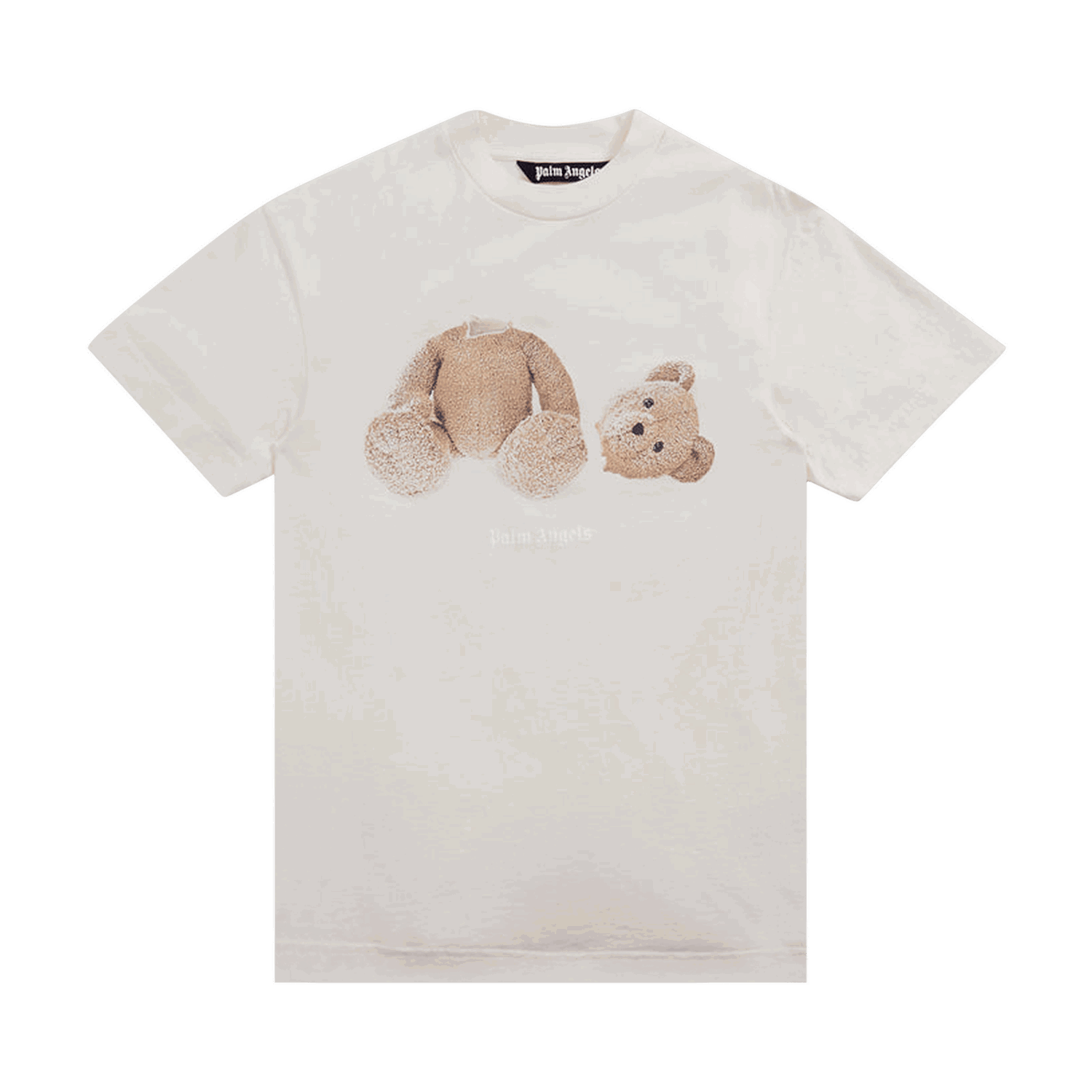 T-shirt Palm Angels Kill The Bear Classic Tee Beige | PMAA001F22JER0050460, 0