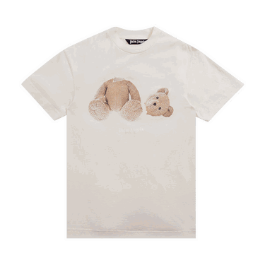 T-shirt Palm Angels Kill The Bear Classic Tee Beige | PMAA001F22JER0050460, 0