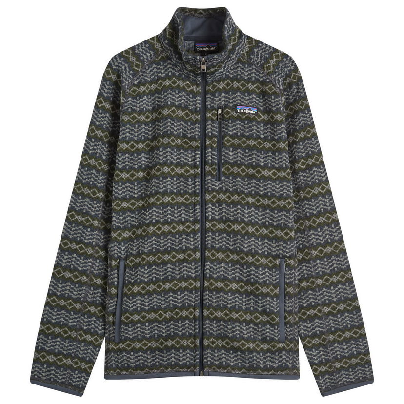 Jakke Patagonia Better Sweater Jacket Woven Together, Size Small Grå | 25528-WNSM