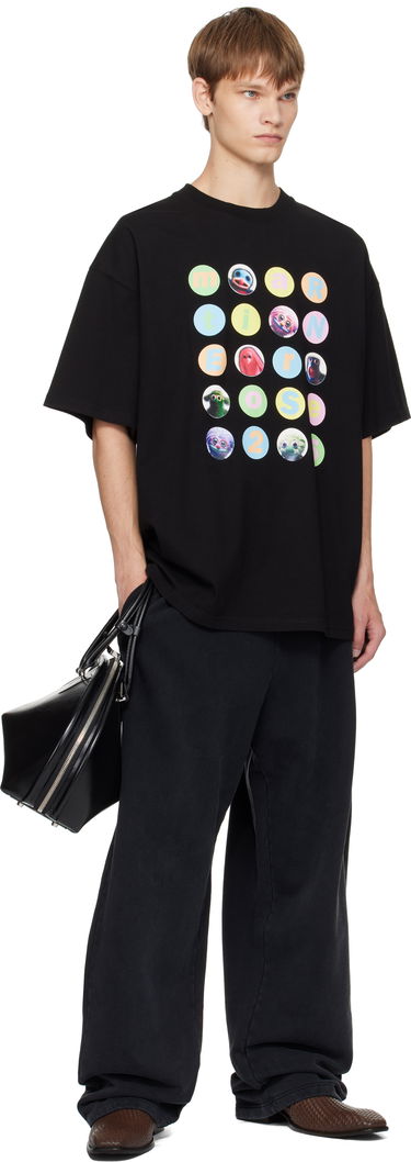 T-shirt Martine Rose Martine Rose Oversized Graphic T-Shirt Sort | 621JE06001J, 3