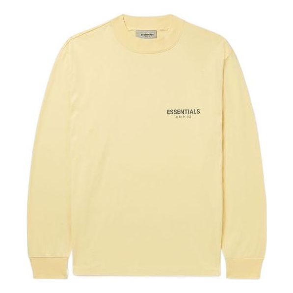 T-shirt Fear of God Essentials Logo-Print Cotton-Jersey T-Shirt Gul | FOG-SS22-004