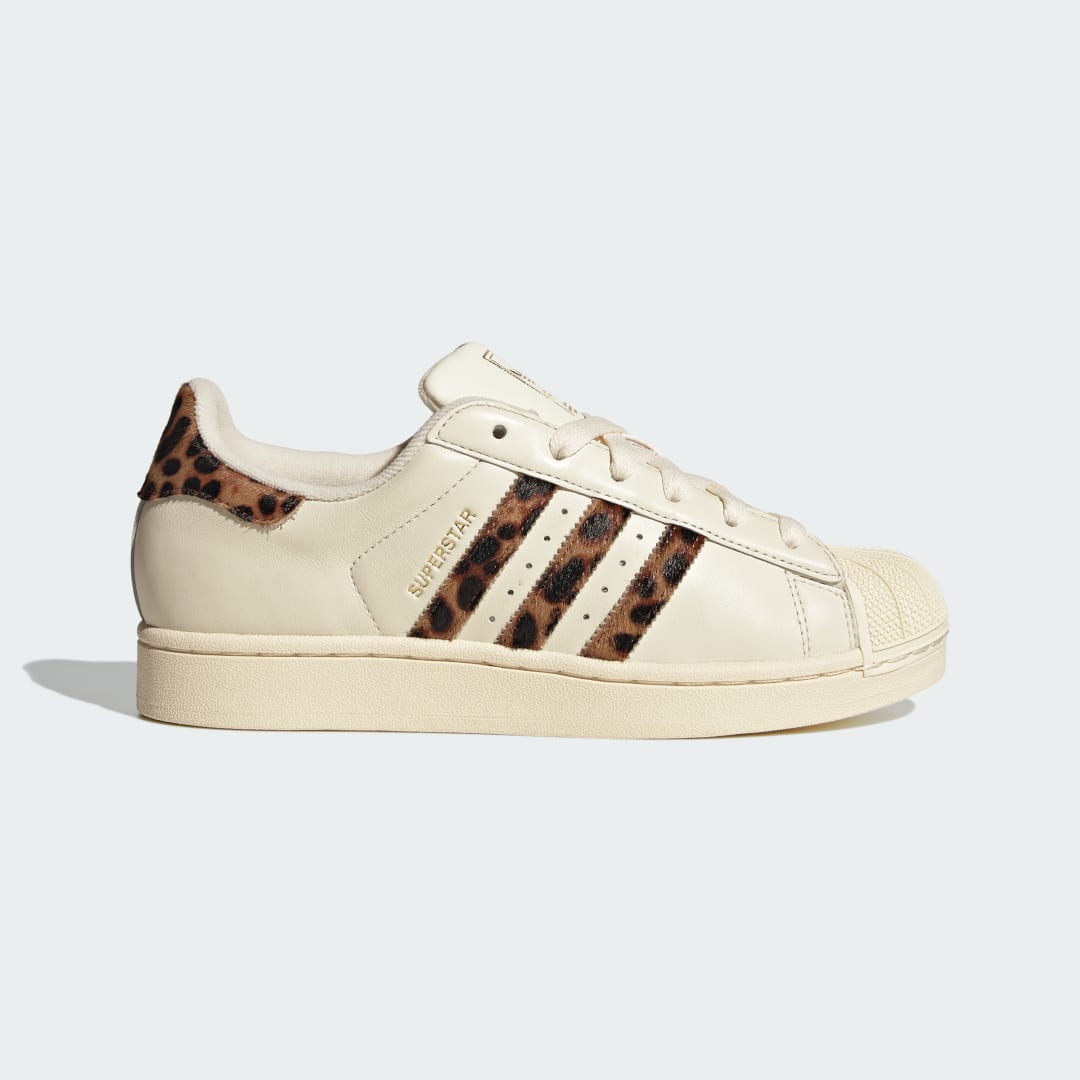 Sneakers og sko adidas Originals Superstar II "Cream White Leopard" Hvid | HQ2696, 0