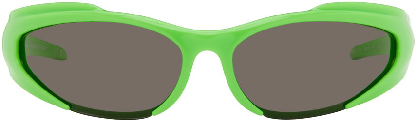Solbriller Balenciaga Reverse Xpander Sunglasses Grøn | BB0253S-005, 0