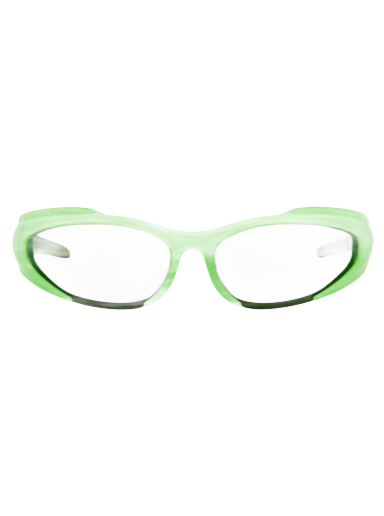 Solbriller Balenciaga Reverse Xpander Sunglasses Grøn | BB0253S-005