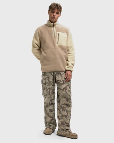 Sweater The North Face Fleece Quarter-Zip Pullover Beige | NF0A883SEOZ1, 2