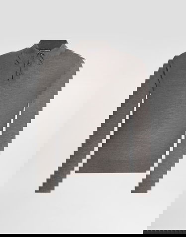 Polo skjorte Dolce & Gabbana Dolce & Gabbana Cashmere Polo Shirt Grå | GXZ25TJBW05N4032, 0