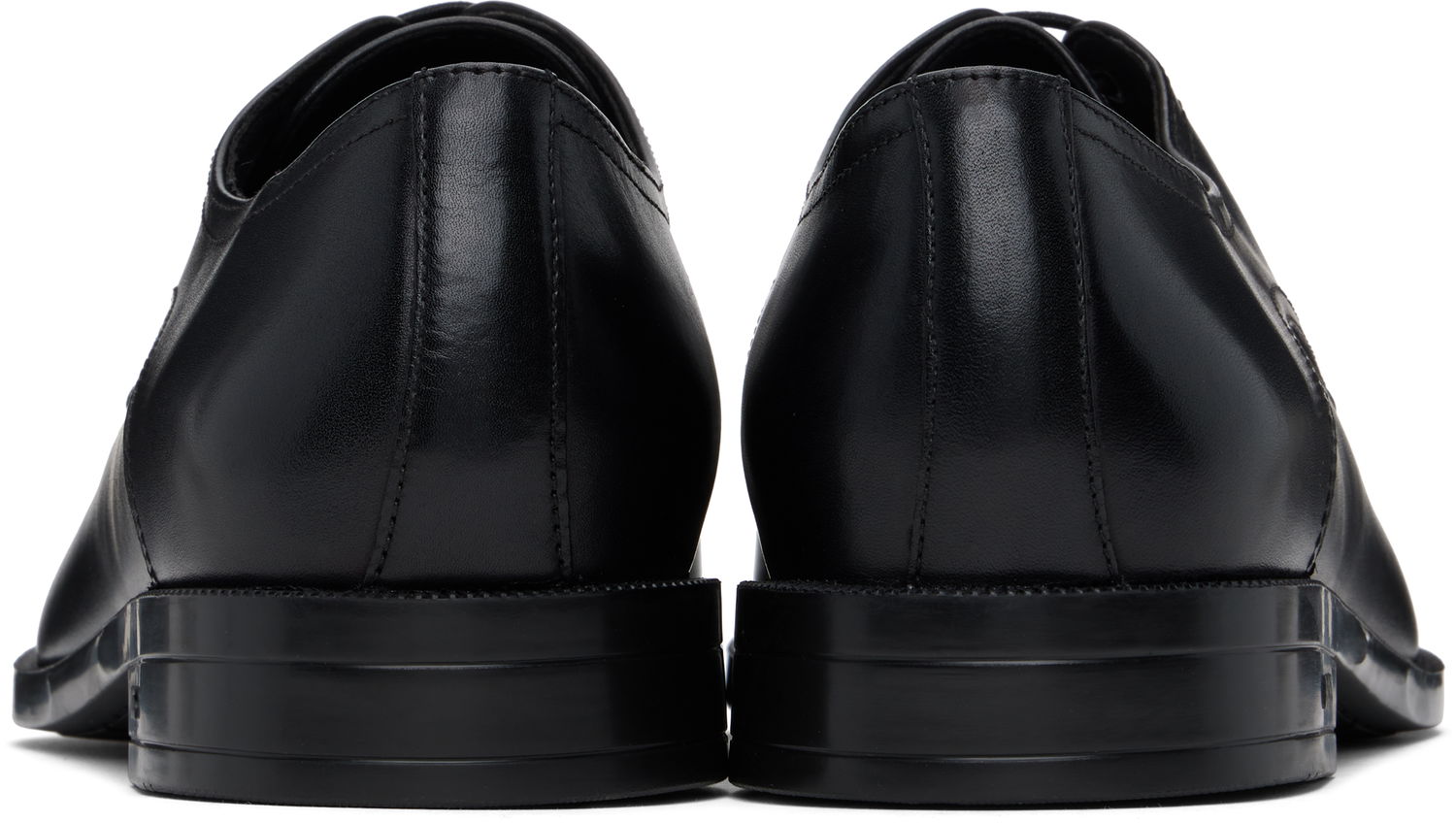 Skjorte BOSS BOSS Leather Derbys Sort | 50541701, 1