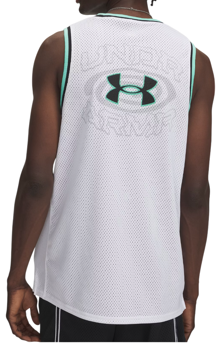 Tanktop Under Armour Under Armour Zone Pro Mesh Graphic Tank Hvid | 6000370-100, 1