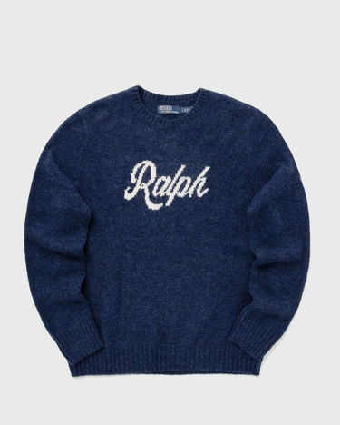 Sweater Polo by Ralph Lauren Polo Ralph Script Knit Pullover Mørkeblå | 710979098001, 1